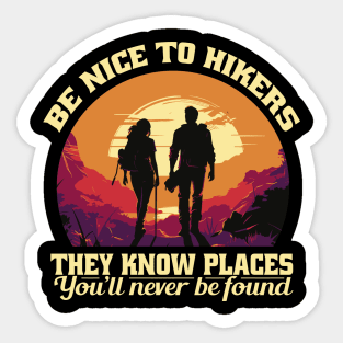 Wanderlust Hiker's Creed Sticker